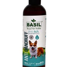 BASIL SHAMPOO PARABEN FREE ANTI DANDRUFF SHAMPOO FOR PETS 250 ML - Image 1