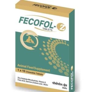 FECOFOL-Z CORISE SKIN SUPPLEMENT FOR DOGS 10 Tablets - Image 1