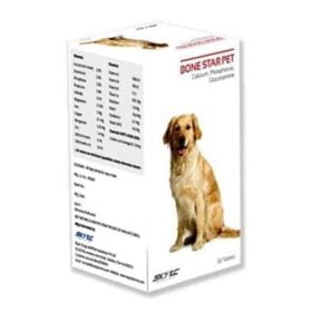 Skyec Bone Star Pet Calcium Supplement 30 Tablets - Image 1
