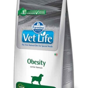 FARMINA VETLIFE OBESITY DOG FOOD | REDUCE EXCESS BODY WEIGHT - Image 1
