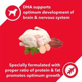 Drools Chicken and Egg Puppy Dry Dog Food, Free The Pet Being