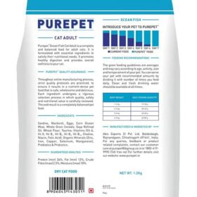 The Pet Being Purepet Adult Dry Cat Food, Ocean Fish