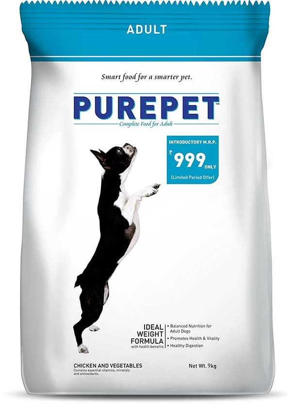 The Pet Being Purepet Chicken and Vegetables Adult Dog Food