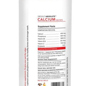 Drools Absolute Calcium Syrup- Dog Supplement, 300ml - Image 2