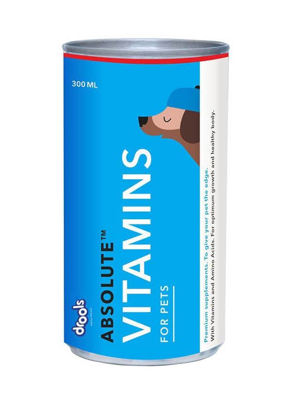 Drools Absolute Vitamin Syrup- Dog Supplement