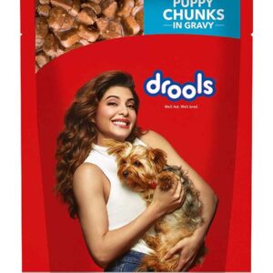 Drools Real Chicken & Chicken Liver Chunks In Gravy For Puppy, 150 G