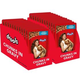 Drools Real Chicken & Chicken Liver Chunks In Gravy For Puppy, 150 G- Pack of 24