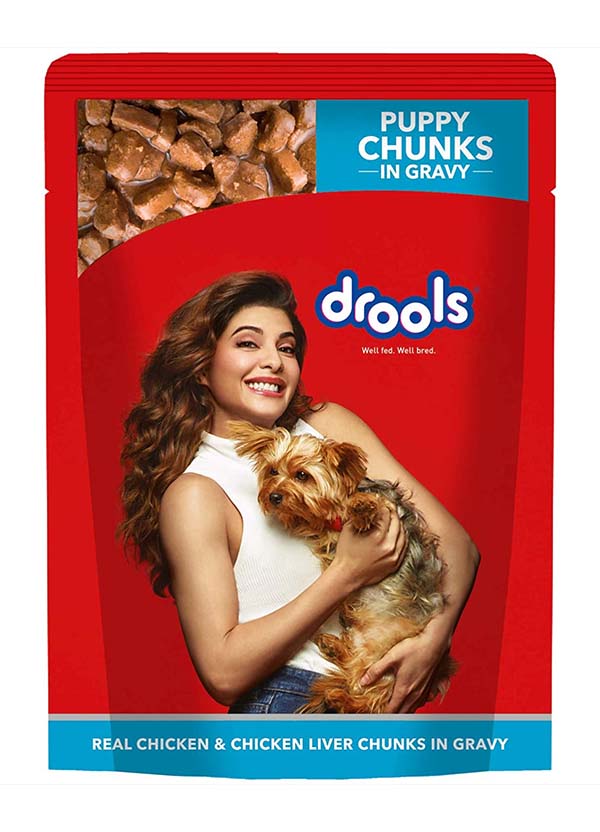 Drools Real Chicken & Chicken Liver Chunks In Gravy For Puppy, 150 G Drools Real Chicken & Chicken Liver Chunks In Gravy For Puppy, 150 G