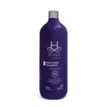 Hydra Groomers Whitening Shampoo 1000ml purple bottle for cats and dogs – oatmeal extract, optical brighteners, 10:1 dilution, balanced pH by Pet Society