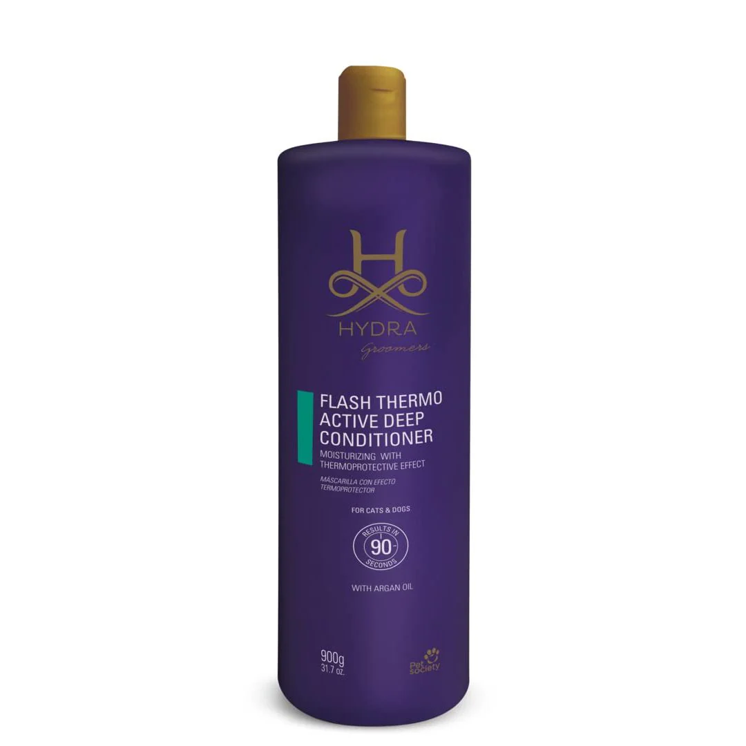 Hydra Groomers Flash Thermo Active Deep Conditioner for Dogs & Cats – 90-Second Salon-Grade Conditioning Treatment (900 g)