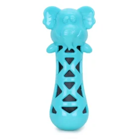 BASIL Crackling Elephant TPR Chew Toy for Dogs & Puppies – Durable, Crackle-Sound Dental Chew Toy