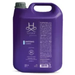 Hydra Groomers Whitening Shampoo 5000ml large purple salon jug for cats and dogs – optical brighteners, oatmeal extract, 10:1 dilution, made in Brazil by Pet Society