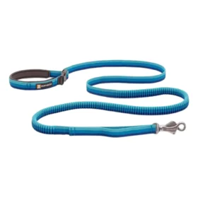 Ruffwear Roamer Dog Leash – Stretch Webbing with Shock Absorption, Adjustable Hands-Free Waist Handle, Traffic Handle, Lockable Talon Clip