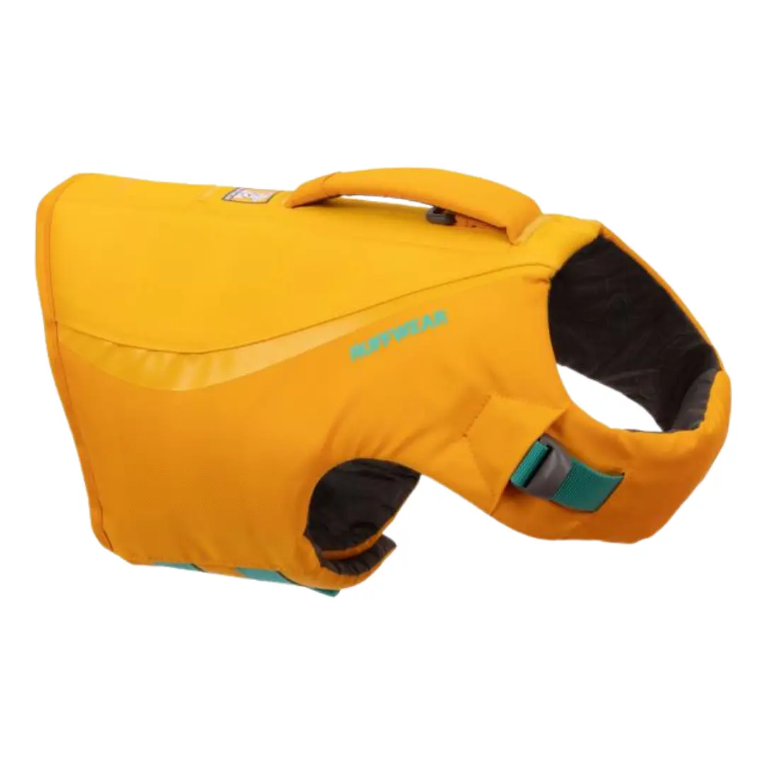 Ruffwear Float Coat Dog Life Jacket – PVC-Free Gaia Foam, Rescue Handle, Natural Swimming Position, Water Safety for All Breeds