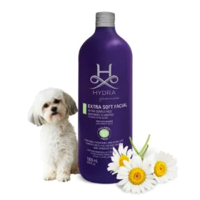Hydra Groomers Extra Soft Facial Shampoo for Dogs & Cats – Sulfate-Free, Tear-Free & Hypoallergenic Chamomile Face Wash (1 L) - Image 2