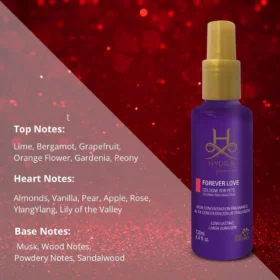 Hydra Groomers Forever Love Pet Cologne – Long-Lasting Fruity Floral Fragrance Spray for Dogs & Cats (130 ML) - Image 2