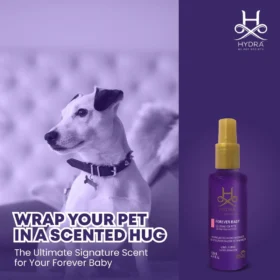 Hydra Groomers Forever Baby Pet Cologne – Soft Floral Fragrance Spray for Dogs & Cats (130 ML) - Image 2