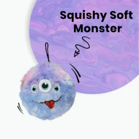 BASIL Soft Plush Monster Toy for Dogs – Cuddly, Non-Toxic Companion Toy for Puppies & Dogs - Image 2