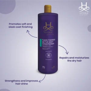 Hydra Groomers Flash Thermo Active Deep Conditioner for Dogs & Cats – 90-Second Salon-Grade Conditioning Treatment (900 g) - Image 3