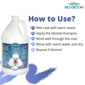 Bio-Groom Econo-Groom Tearless Concentrate Dog Shampoo – 30:1 Professional Grooming Shampoo with Lanolin & Protein, 3.8L Gallon - Image 3