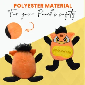 BASIL Plush Treat Monster – Interactive Treat-Dispensing Plush Toy for Dogs - Image 3