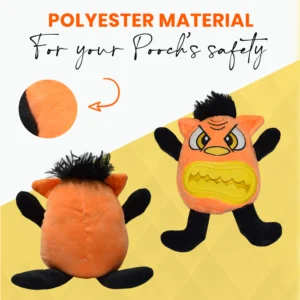 BASIL Plush Treat Monster – Interactive Treat-Dispensing Plush Toy for Dogs - Image 3