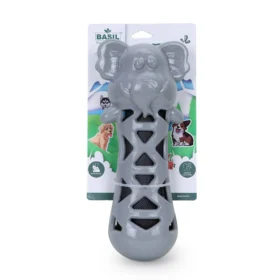 BASIL Crackling Elephant TPR Chew Toy for Dogs & Puppies – Durable, Crackle-Sound Dental Chew Toy - Image 4