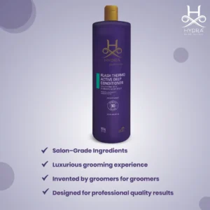 Hydra Groomers Flash Thermo Active Deep Conditioner for Dogs & Cats – 90-Second Salon-Grade Conditioning Treatment (900 g) - Image 5