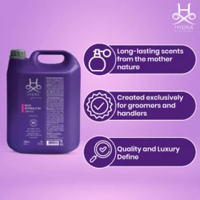 Hydra Groomers Odour Neutralizing Shampoo for Dogs & Cats – Deep Cleaning, Long-Lasting Fragrance, Salon-Grade Formula (5 L) - Image 5