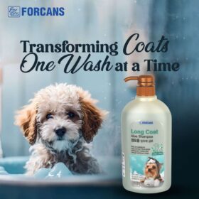 Forcans Long Coat Aloe Shampoo for Dogs – Moisturising, Detangling & Shine-Boosting Dog Shampoo (750 ML) - Image 7