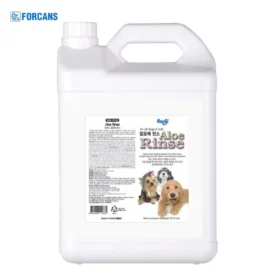 Forcans Aloe Rinse Conditioner – Aloe Vera, Collagen & Vitamin E for Soft, Tangle-Free Coat (4 L)