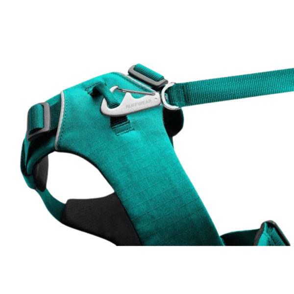 Ruffwear Front Range Padded Dog Harness – 4-Point Adjustment, Dual Leash Attachment, ID Pocket, Everyday Adventure Harness