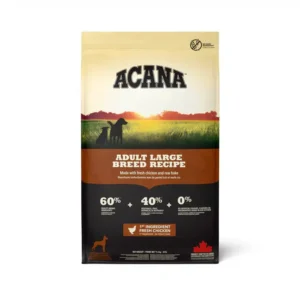 Acana Adult Large Breed Grain-Free Dry Dog Food – 60% Animal Ingredients with Glucosamine & Chondroitin for Big Dogs