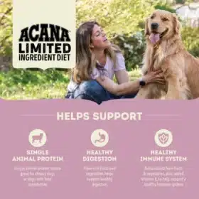 Acana Grass-Fed Lamb Grain-Free Dry Dog Food – Single Protein Limited Ingredient Diet with WholePrey Lamb - Image 3