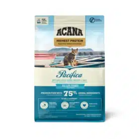 Acana Pacifica Grain-Free Dry Cat Food – 75% Wild-Caught Fish with WholePrey Nutrition for All Life Stages