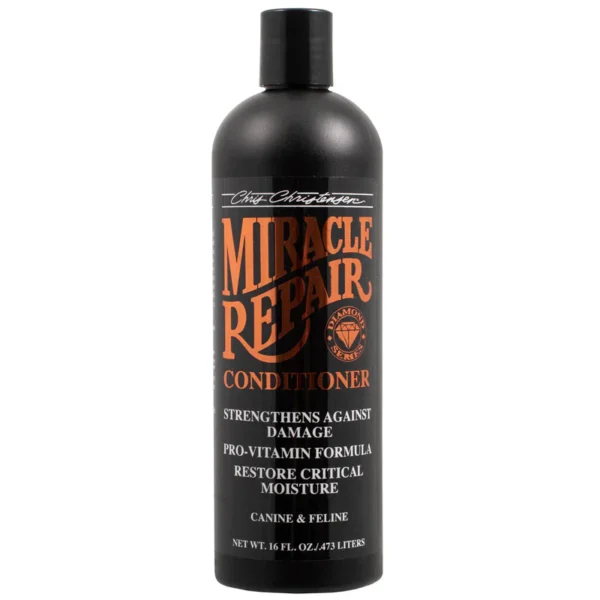 Chris Christensen Diamond Series Miracle Repair Conditioner – Pro-Vitamin, Antioxidant-Rich, Coat Strength Restoring Conditioner for Dogs and Cats Chris Christensen Diamond Series Miracle Repair Conditioner – Pro-Vitamin, Antioxidant-Rich, Coat Strength Restoring Conditioner for Dogs and Cats