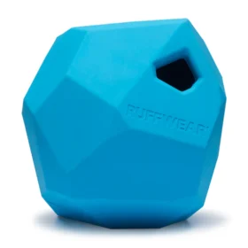 Ruffwear Gnawt-a-Rock Natural Rubber Dog Toy – Treat-Dispensing, Chew-Resistant Fetch and Play Toy for Dogs