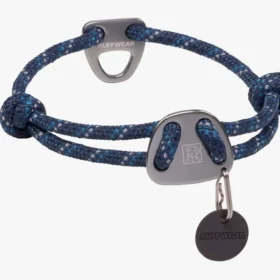 Ruffwear Knot-a-Collar Climbing Rope Dog Collar – Reflective, Adjustable, Low-Profile Everyday Collar for Dogs