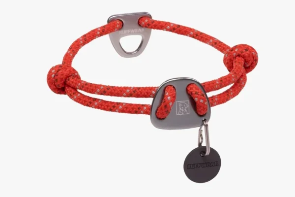Ruffwear Knot-a-Collar Climbing Rope Dog Collar – Reflective, Adjustable, Low-Profile Everyday Collar for Dogs Ruffwear Knot-a-Collar Climbing Rope Dog Collar – Reflective, Adjustable, Low-Profile Everyday Collar for Dogs
