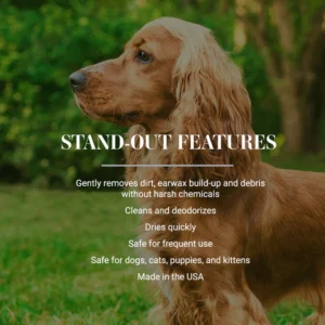 Chris Christensen Mystic Ear Cleaner for Dogs – Gentle Ear Cleaning Solution, Wax Removal & Odour Control for Routine Ear Care - Image 4