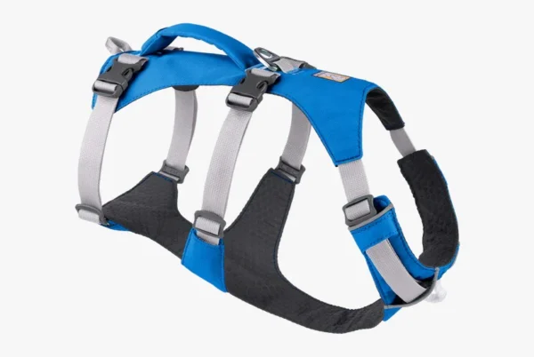 Ruffwear Flagline Dog Harness – Lightweight, 6-Point Adjustment, Padded Handle, 3 Leash Attachment Points for Hiking, Running and Everyday Use