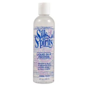 Chris Christensen Silk Spirits Liquid Silk Protein – Leave-In Coat Repair, Anti-Frizz Serum & Shine Enhancer for Dry, Damaged Coats
