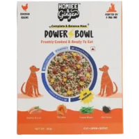 Homiee & Ginger Power Bowl Chicken & Barley Dog Food – Fresh Balanced Meal 200g