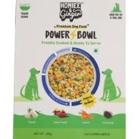 Homiee & Ginger Power Bowl Paneer & Veggies Dog Food – Fresh Veg Meal 200g