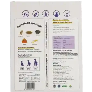 Homiee & Ginger Power Bowl Fish Fiesta Dog Food – Fresh Fish Meal 200g