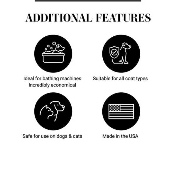Chris Christensen SmartWash50 Whitening & Brightening Dog Shampoo – High Dilution, Colour Enhancement & Deep Cleansing for White and Light Coats