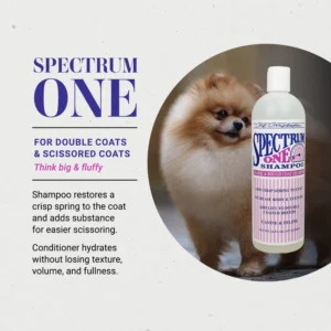 Chris Christensen Spectrum One Dog Shampoo – Coarse & Rough Coat Care, Texture Control & Gentle Cleansing for Wire and Harsh Coats - Image 6