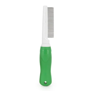 BASIL Flea Comb for Dogs & Cats – Fine Tooth Metal Comb, Tick & Flea Removal Tool, De-Shedding & Hygiene Comb for All Breeds