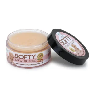 BASIL Softy Paw Butter for Dogs & Cats – 50g Moisturizing Paw & Nose Balm, Shea Butter & Vitamin E Formula for Dry, Cracked Skin