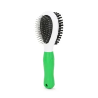 BASIL 2-in-1 Brush & Comb for Dogs – Dual-Sided Grooming Tool for De-Shedding, Detangling & Coat Maintenance